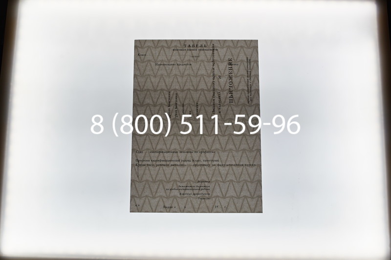 Купить Аттестат за 11 класс 1994-2006 годов в Омске