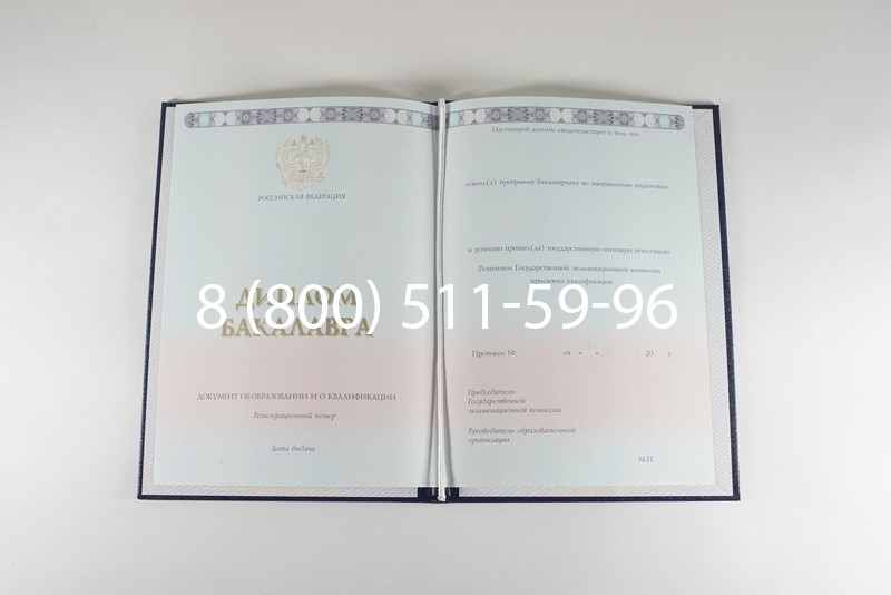 Диплом бакалавра 2014-2026 года в Омске