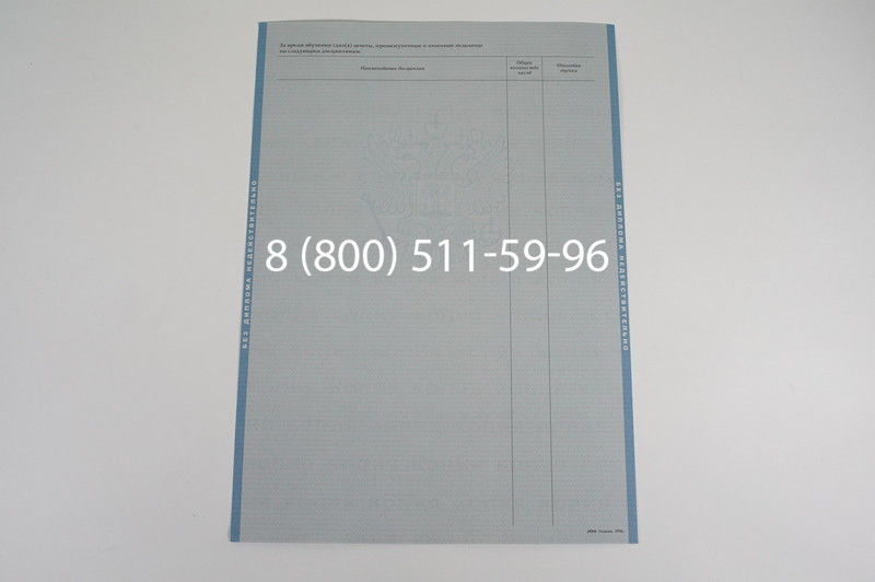Заказать Диплом бакалавра 1997-2002 годов в Омске