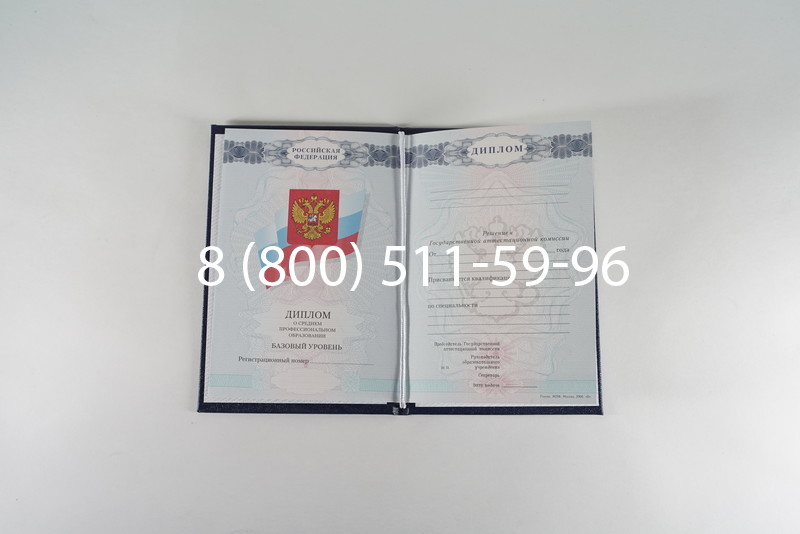 Диплом колледжа 2007-2010 годов в Омске