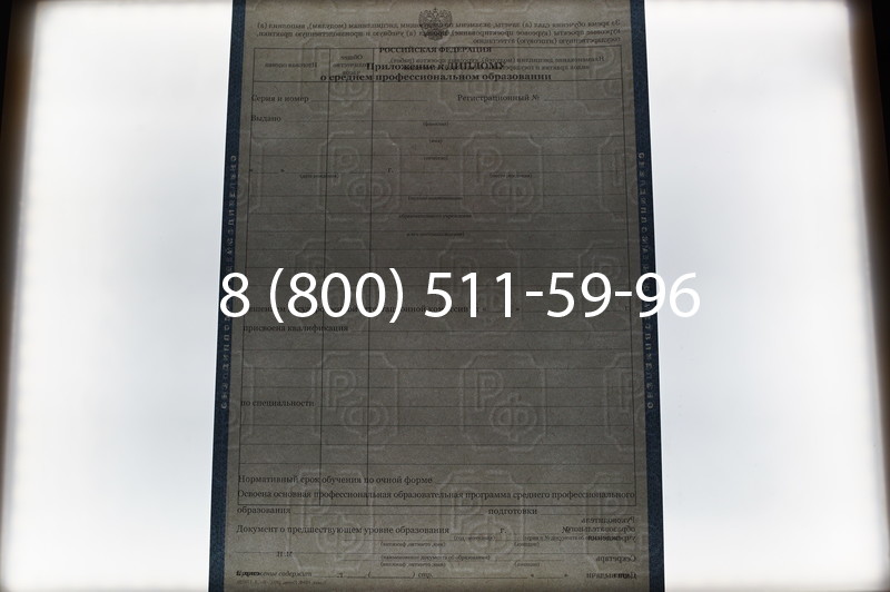 Заказать Диплом колледжа 2011-2013 годов в Омске