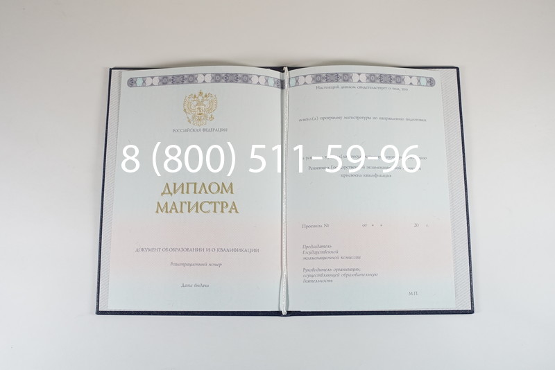 Диплом магистра 2014-2026 года в Омске