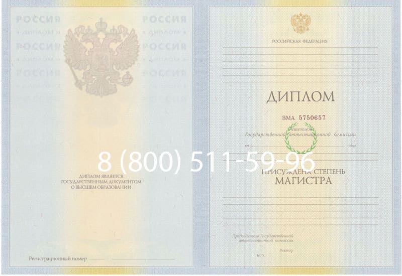 Купить Диплом магистра 2010-2011 годов в Омске