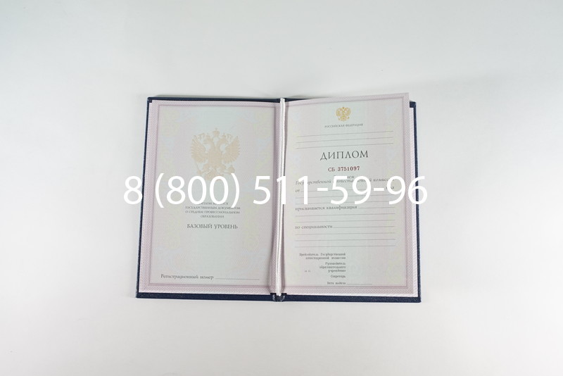 Диплом о среднем образовании 2003-2006 годов в Омске