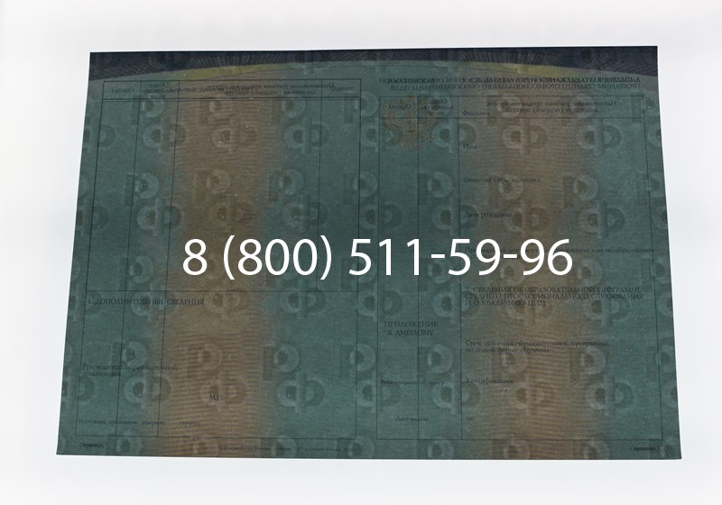 Диплом о среднем образовании (Спецбланк) 2014-2026 года в Омске