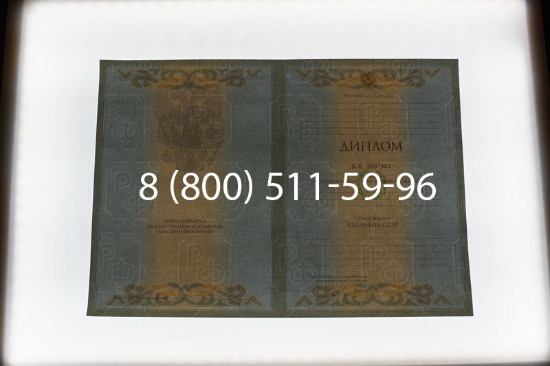 Заказать Диплом о высшем образовании 2003-2009 годов в Омске