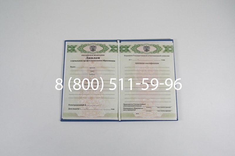 Диплом ПТУ 2014-2026 года в Омске
