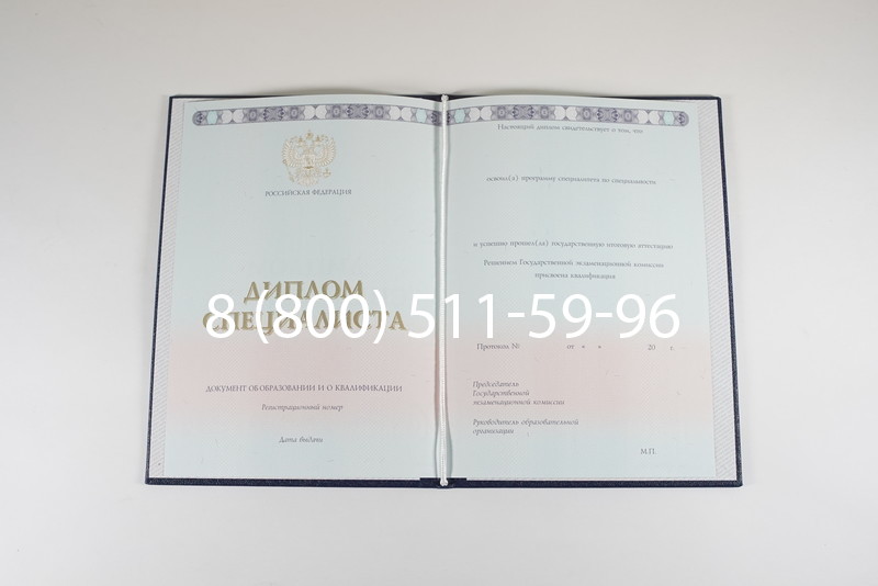 Диплом специалиста 2014-2026 года в Омске