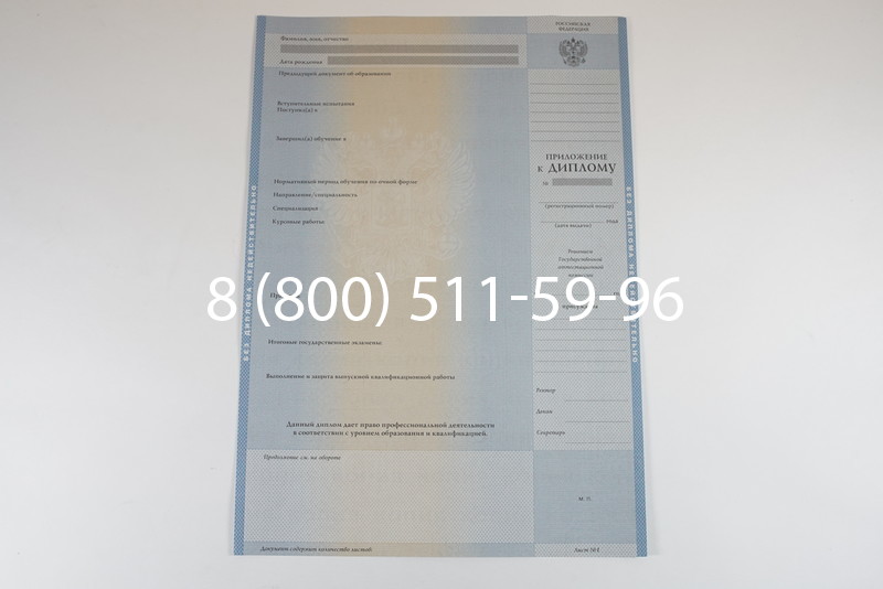 Диплом специалиста 1997-2002 годов в Омске