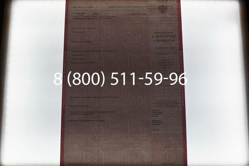 Заказать Диплом техникума 2003-2006 годов в Омске
