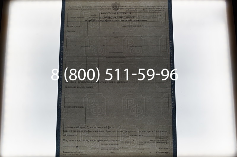 Заказать Диплом техникума 2011-2013 годов в Омске