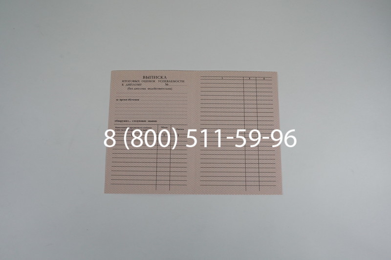 Заказать Диплом училища 1995-2006 годов в Омске