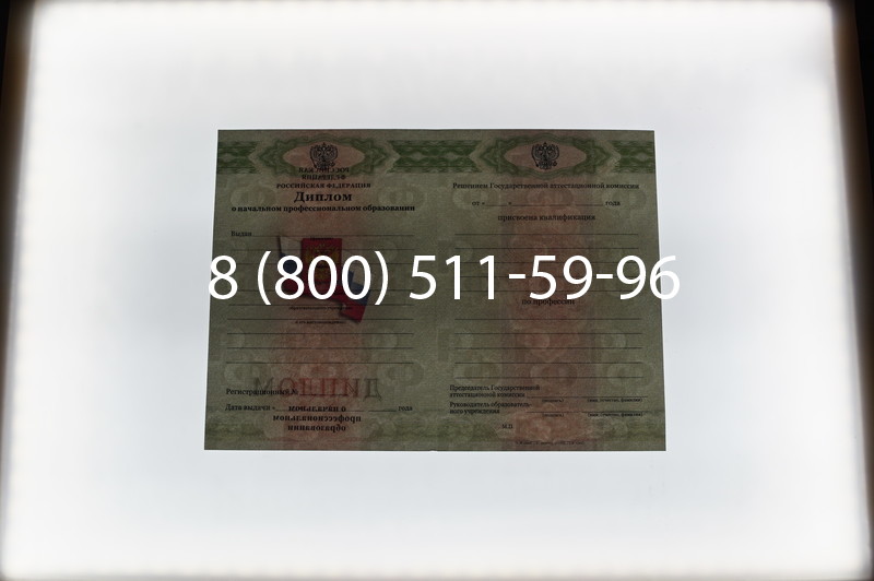 Заказать Диплом училища 2010 год в Омске