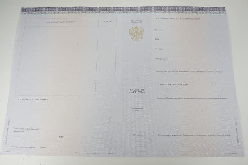 Красный Диплом (с приложением) в Омске